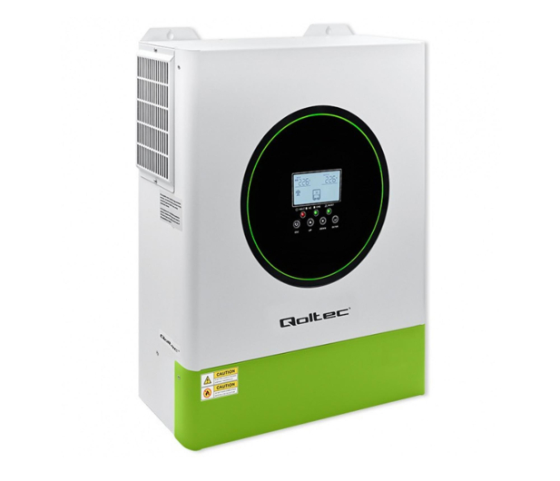 Qoltec Hybrydowy inwerter solarny Off-Grid 11000W 160A/48V MPPT - 1330688 - zdjęcie 2